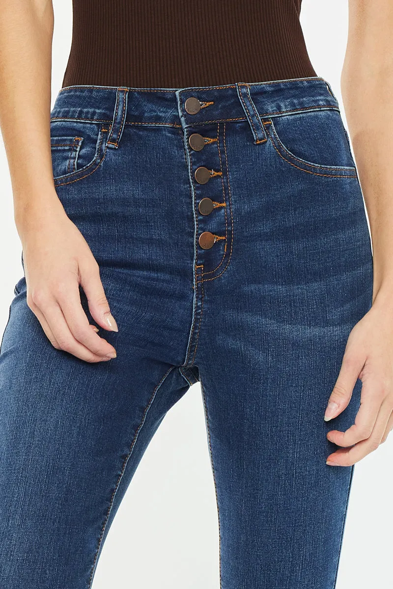 Anne High Rise Ankle Skinny Jeans