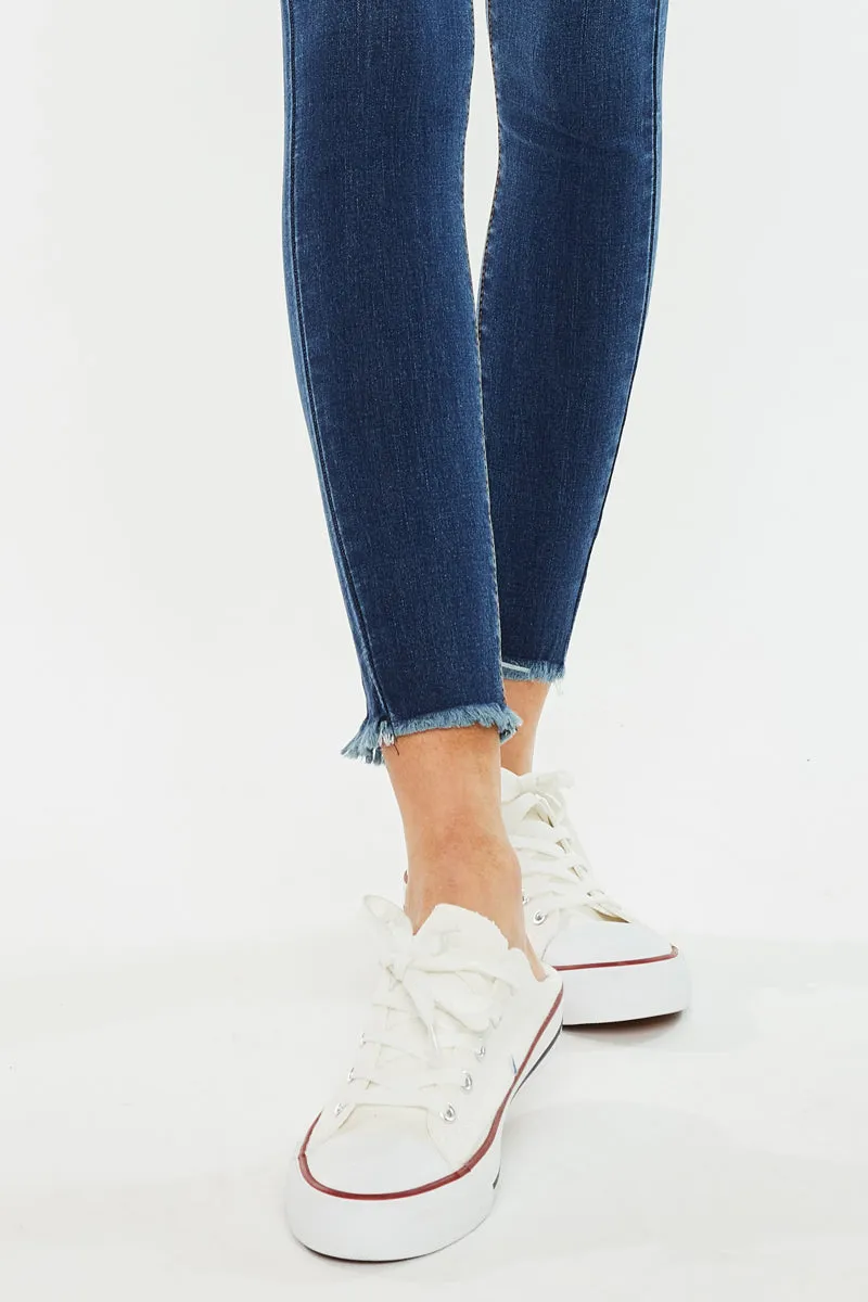 Anne High Rise Ankle Skinny Jeans