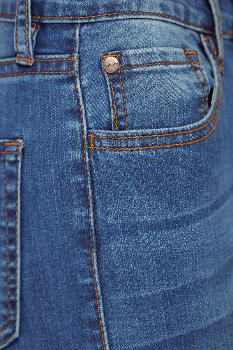 Anne High Rise Ankle Skinny Jeans