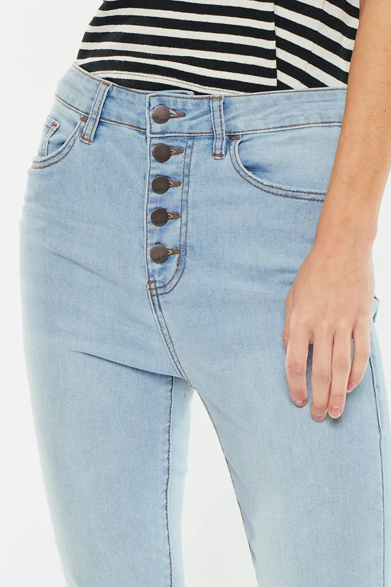 Anne High Rise Ankle Skinny Jeans