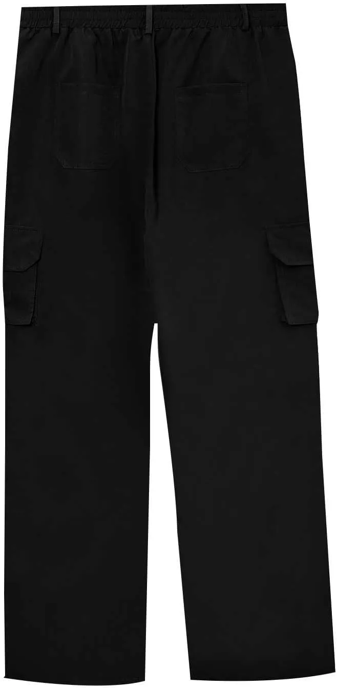 Chinos Pants Men Slim Fit Cargo Pants Stretch Relaxed Fit Jogger Sweatpants Straight Fit Hiking Work Pants w/Pockets
