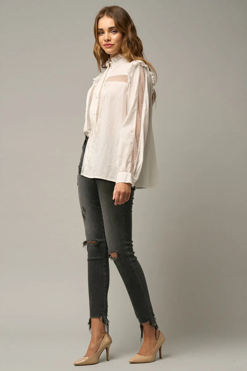 Coal Crop Skinny Fit Jeans