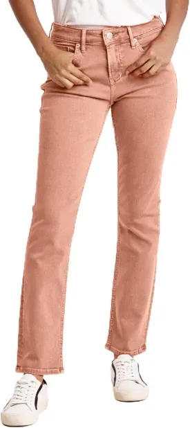 DEAR JOHN Blaire Womens Straight Leg Jeans Mid Rise Ankle Inseam