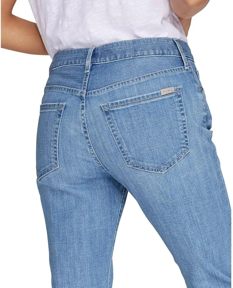 Eddie Bauer Women's Boyfriend Mid-Rise Jeans - Slim Fit
