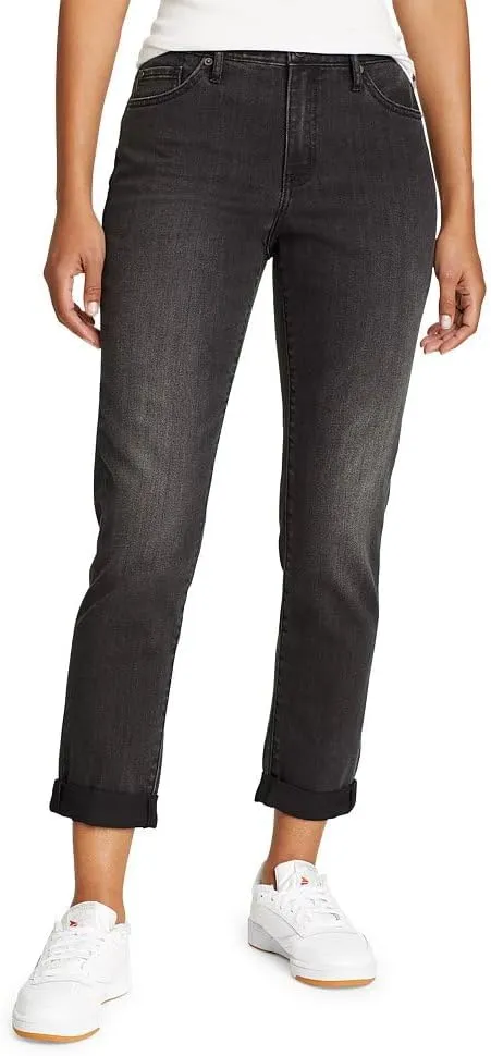 Eddie Bauer Women's Boyfriend Mid-Rise Jeans - Slim Fit