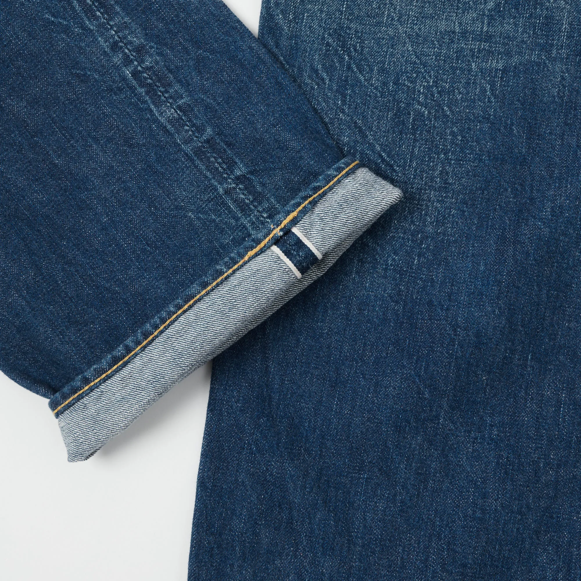 Full Count 1344-0105 13.7oz Wide Straight Jean - More Than Real Wash
