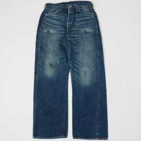 Full Count 1344-0105 13.7oz Wide Straight Jean - More Than Real Wash