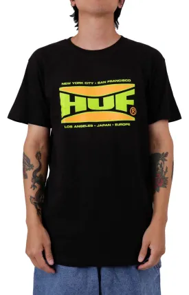 HUF Bolt Graphic Tee - Black