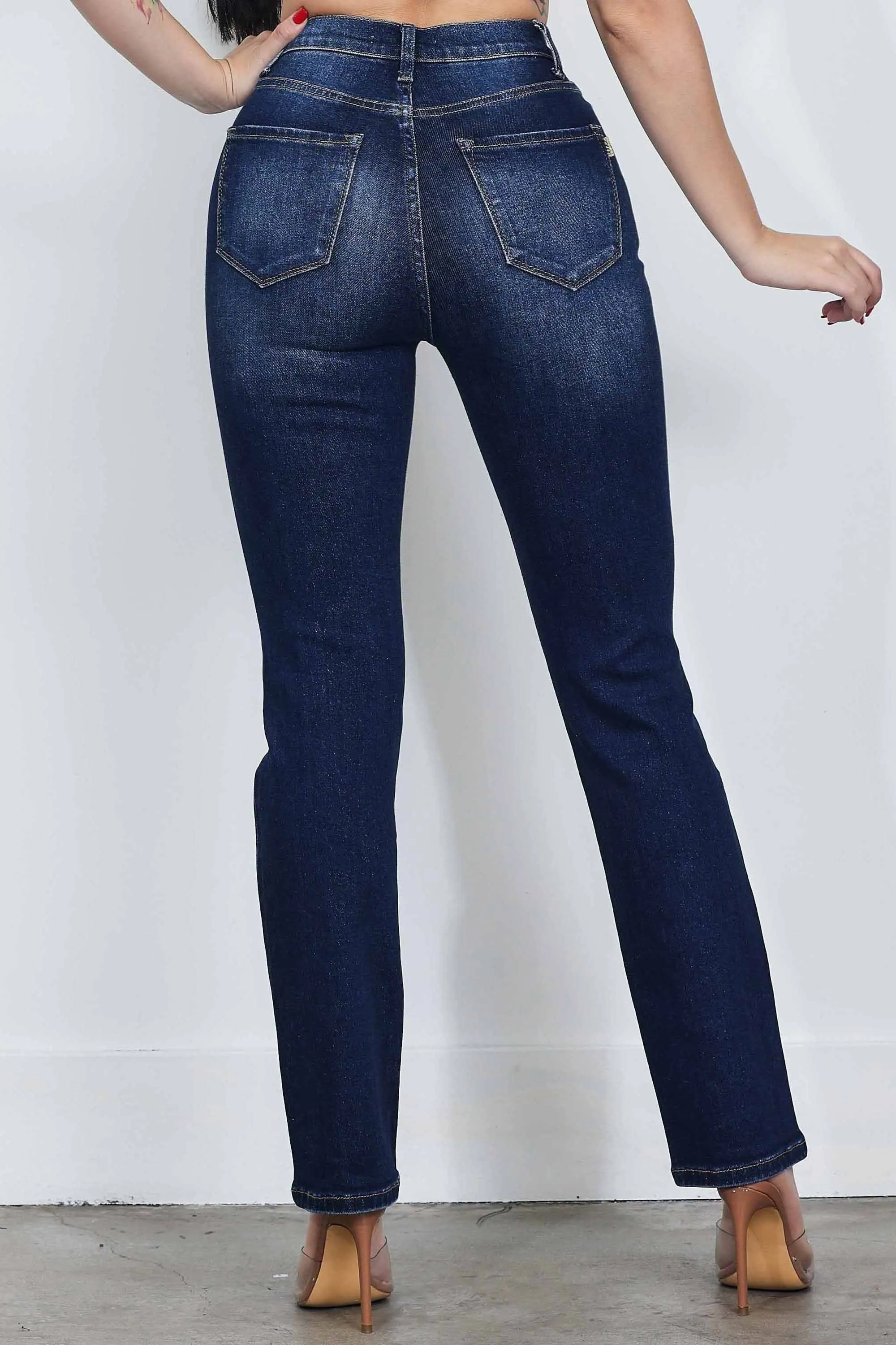 In Real Straight Jeans