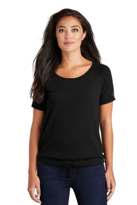 New Era ® Ladies Tri-Blend Performance Cinch Tee. LNEA133