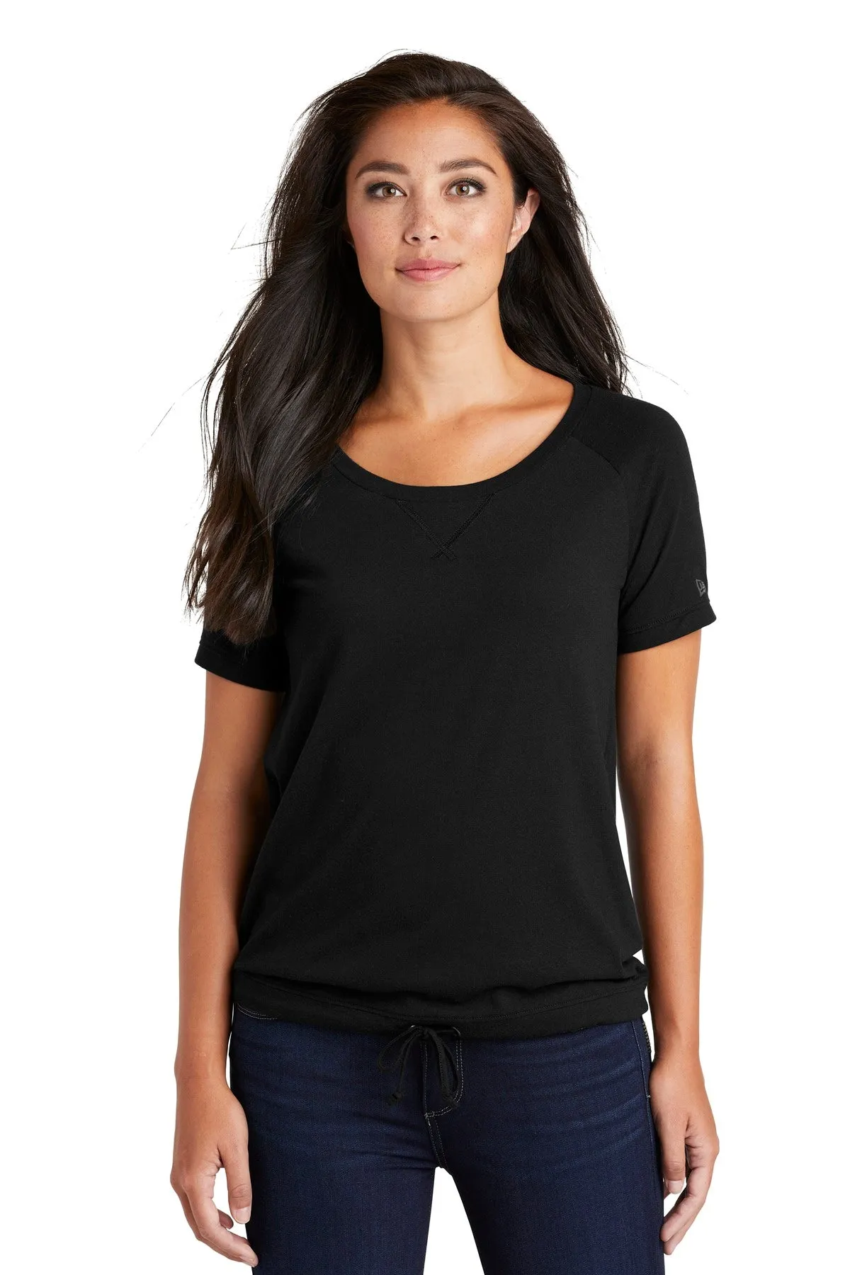 New Era ® Ladies Tri-Blend Performance Cinch Tee. LNEA133