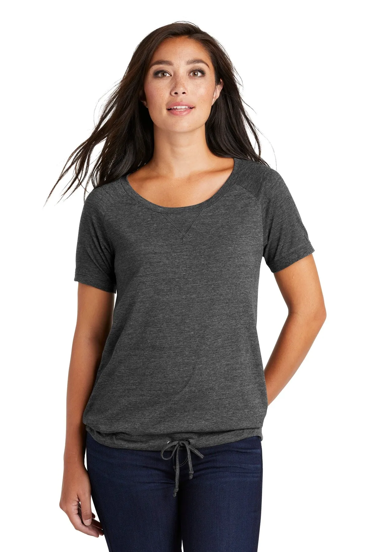 New Era ® Ladies Tri-Blend Performance Cinch Tee. LNEA133