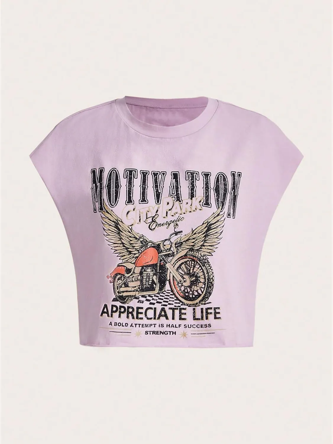 SOLY HUX Women's Y2k Vintage Graphic Short Sleeve Tee Tops Crew Neck Crop Tops for Summer Going Out T Shirts