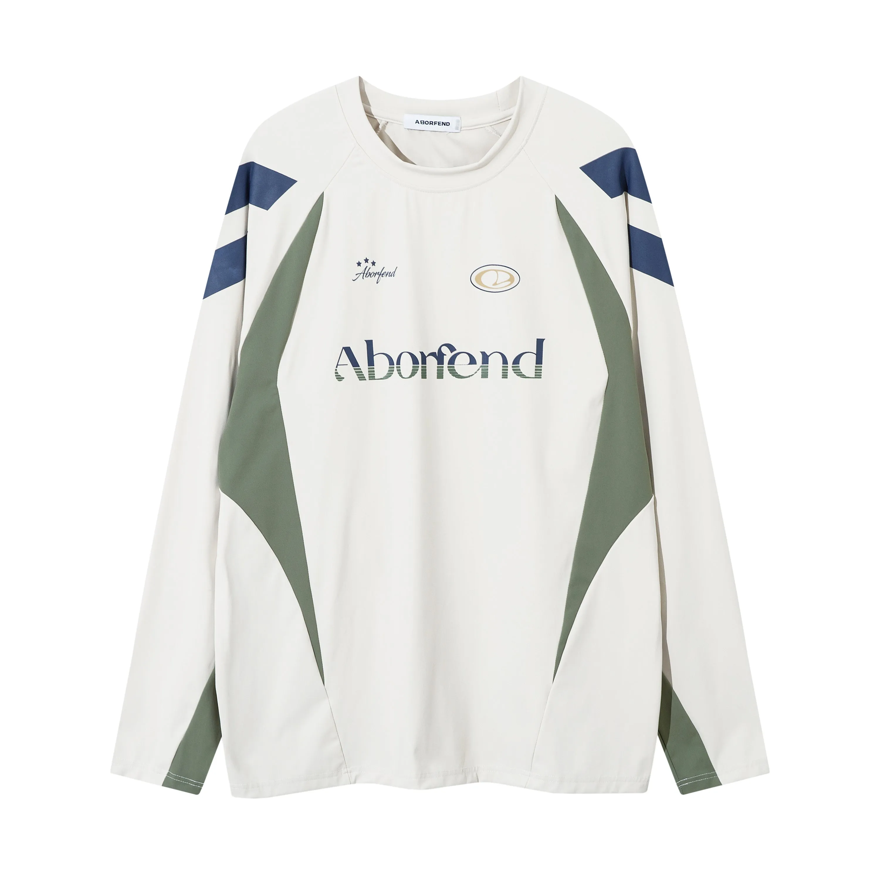 Sporty Stripes | Oversized Graphic Sweatshirt