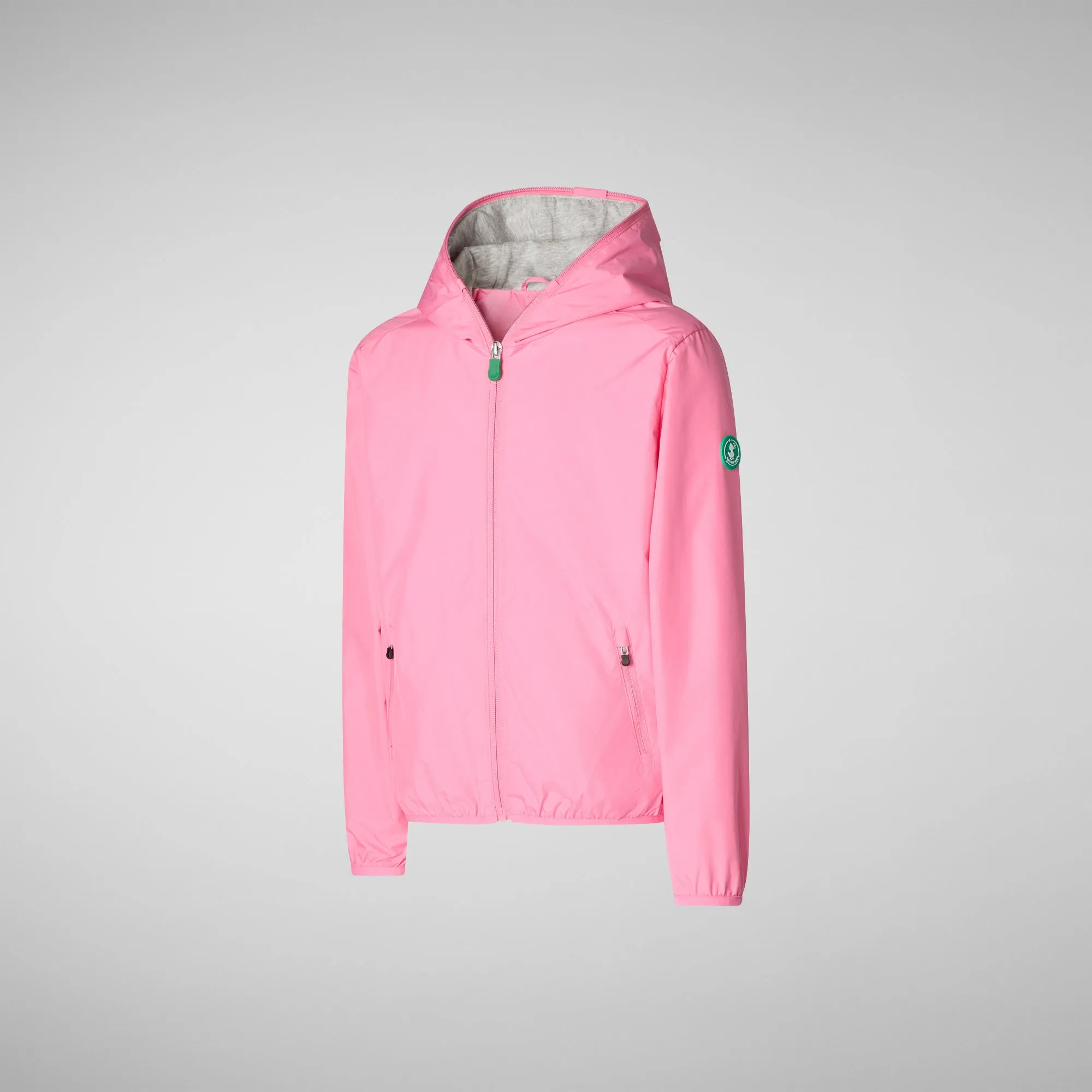Unisex Jules kids' jacket in aurora pink