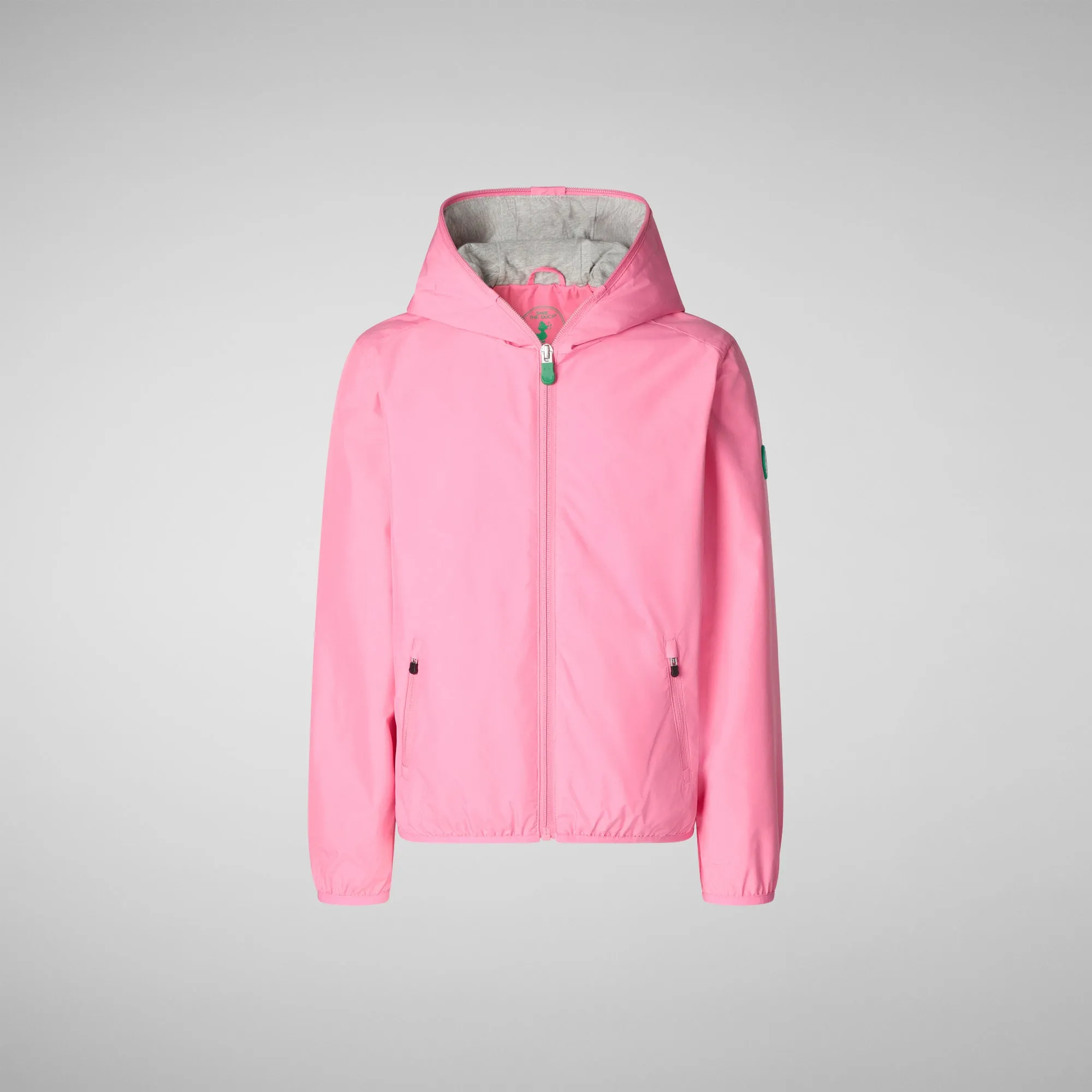 Unisex Jules kids' jacket in aurora pink