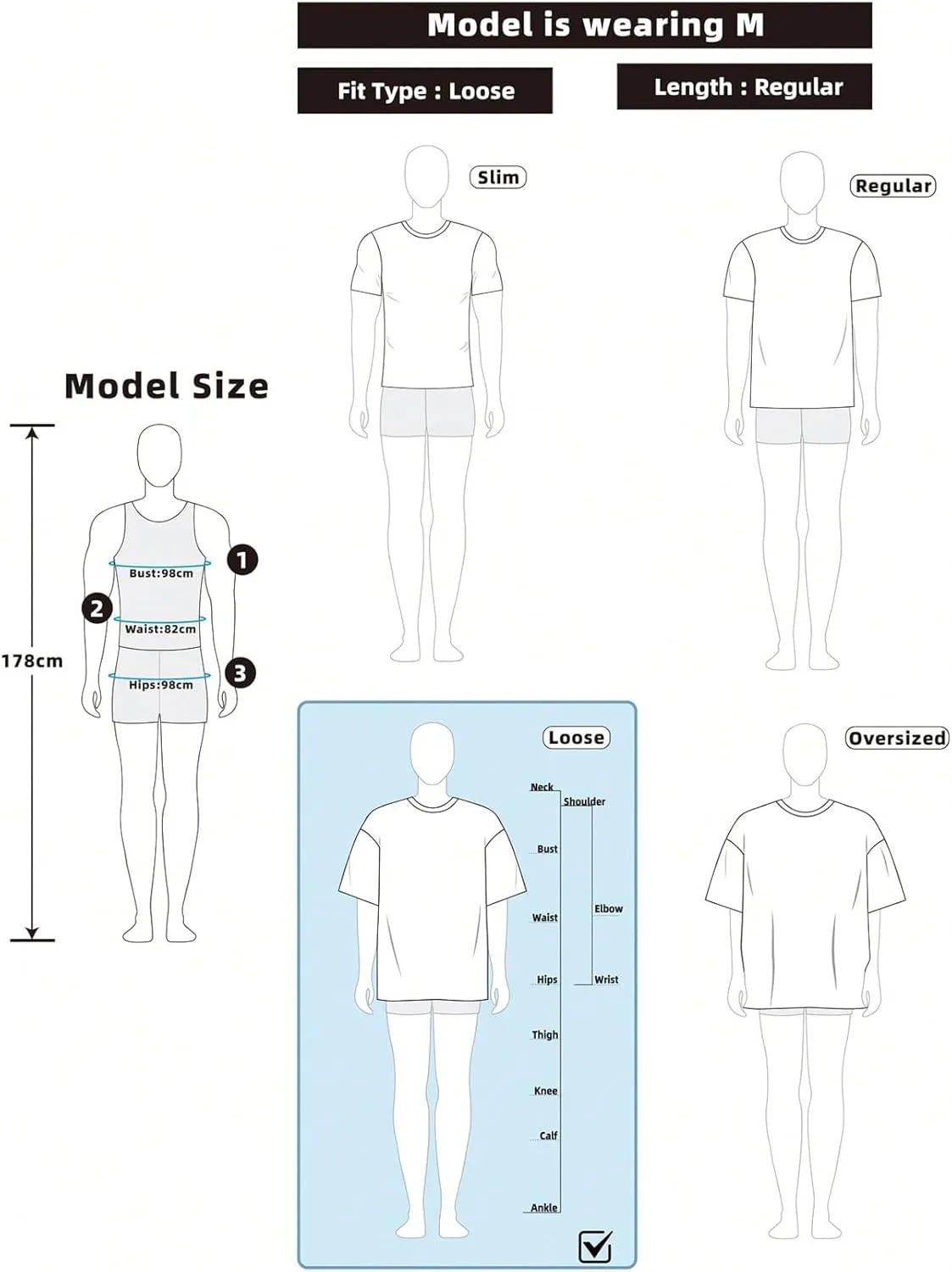 Verdusa Men's Oversized Tshirts Drop Shoulder Graphic Tees Short Sleeve Going Out Tops