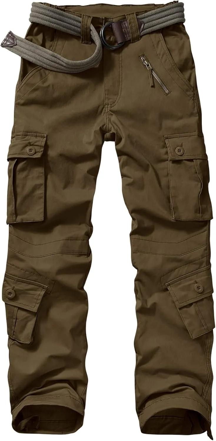 Women's Cargo Pants Quick Dry Casual Military Army Camo Combat Work Casual Pants with Pockets